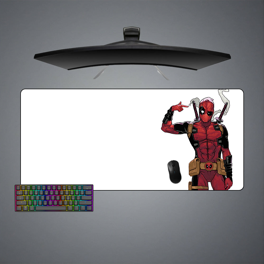 Allleftout Deadpool Shot Design M-Xxl Size Gaming Mouse Pad, Computer Desk Mat