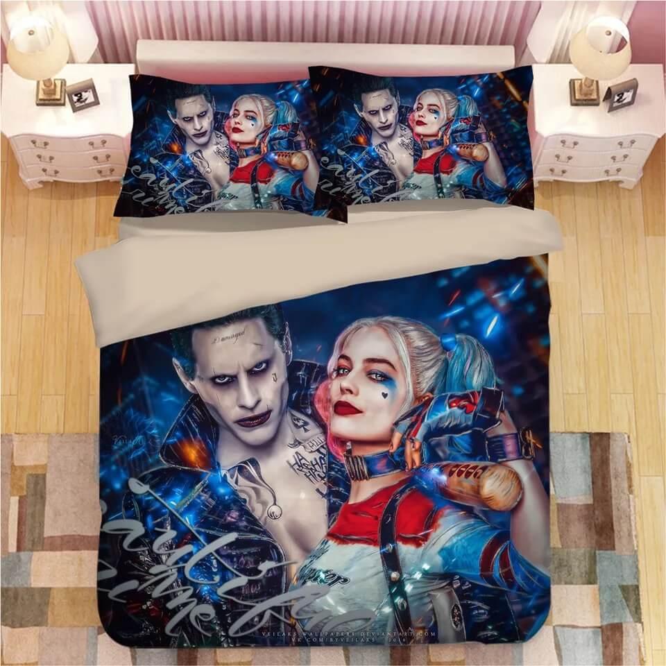 DC Harley Quinn#4 Duvet Cover Quilt Cover Pillowcase Bedding Set