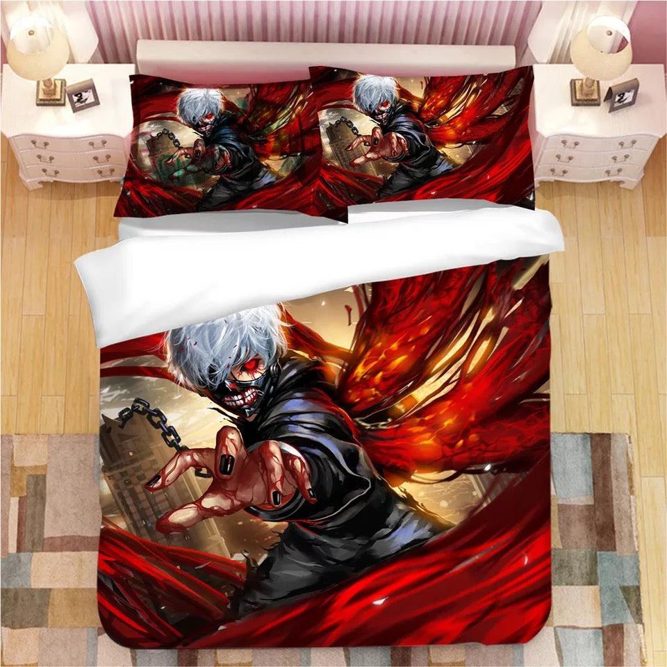 Tokyo Ghoul Kaneki Ken #7 Duvet Cover Quilt Cover Pillowcase Bedding Set