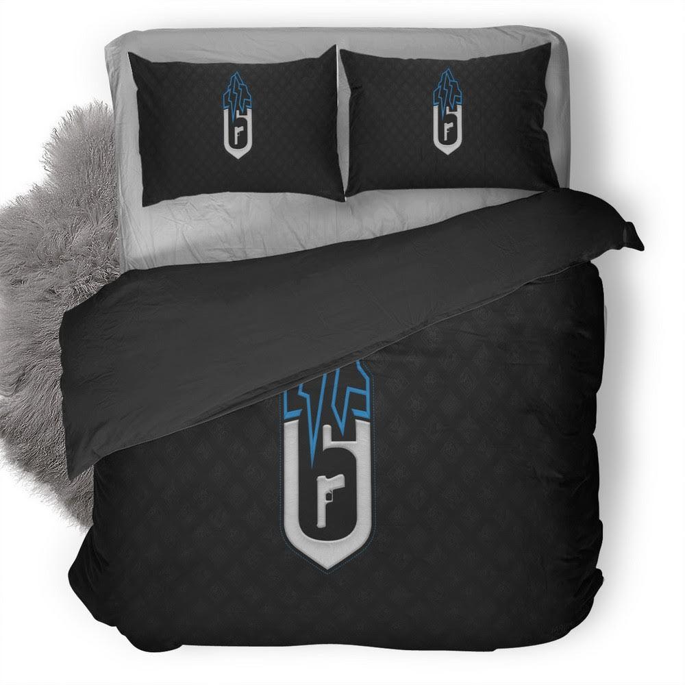 Tom Clancyu2019s Rainbow Six Siege #10 Duvet Cover Quilt Cover Pillowcase Bedding Set Home Bedroom Decor
