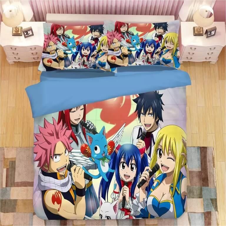 Fairy Tail #1 Duvet Cover Quilt Cover Pillowcase Bedding Set