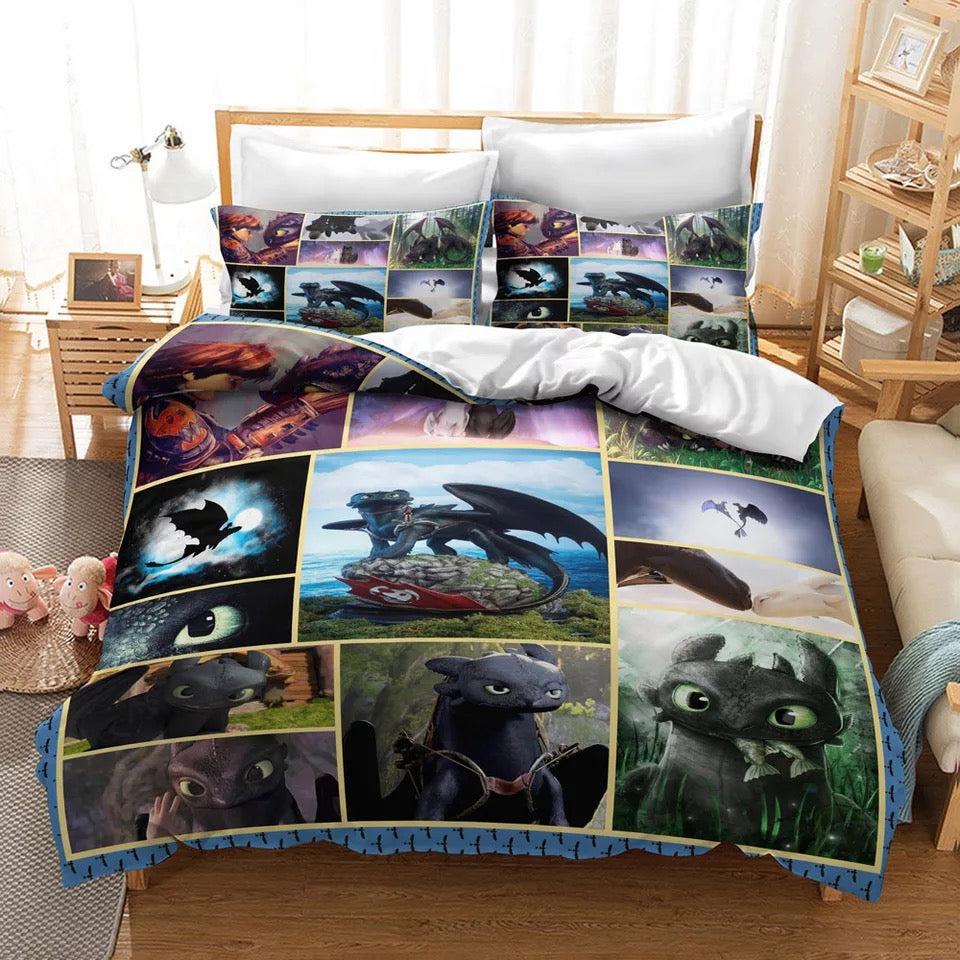 How to Train Your Dragon Hiccup #16 Duvet Cover Quilt Cover Pillowcase Bedding Set
