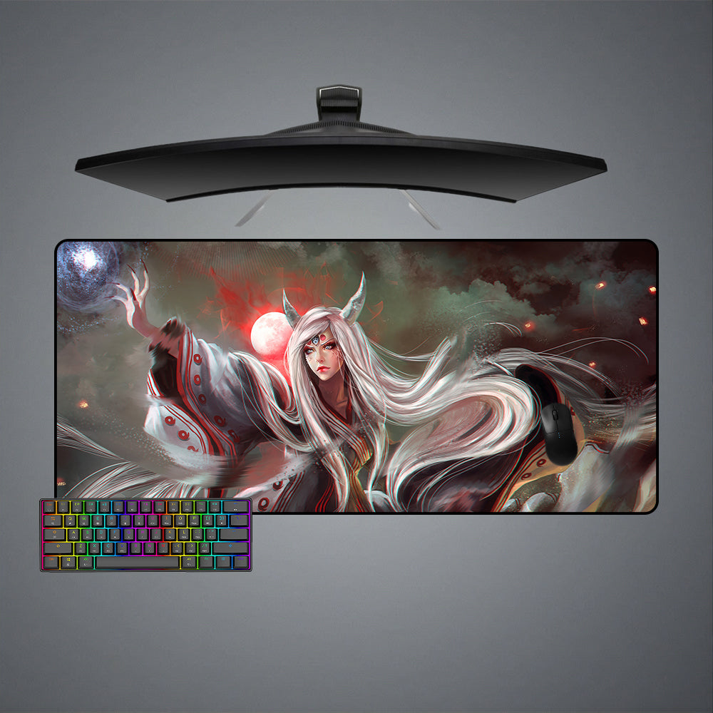 Allleftout Kaguya Otsutsuki Design M-Xxl Size Gaming Mouse Pad, Computer Desk Mat