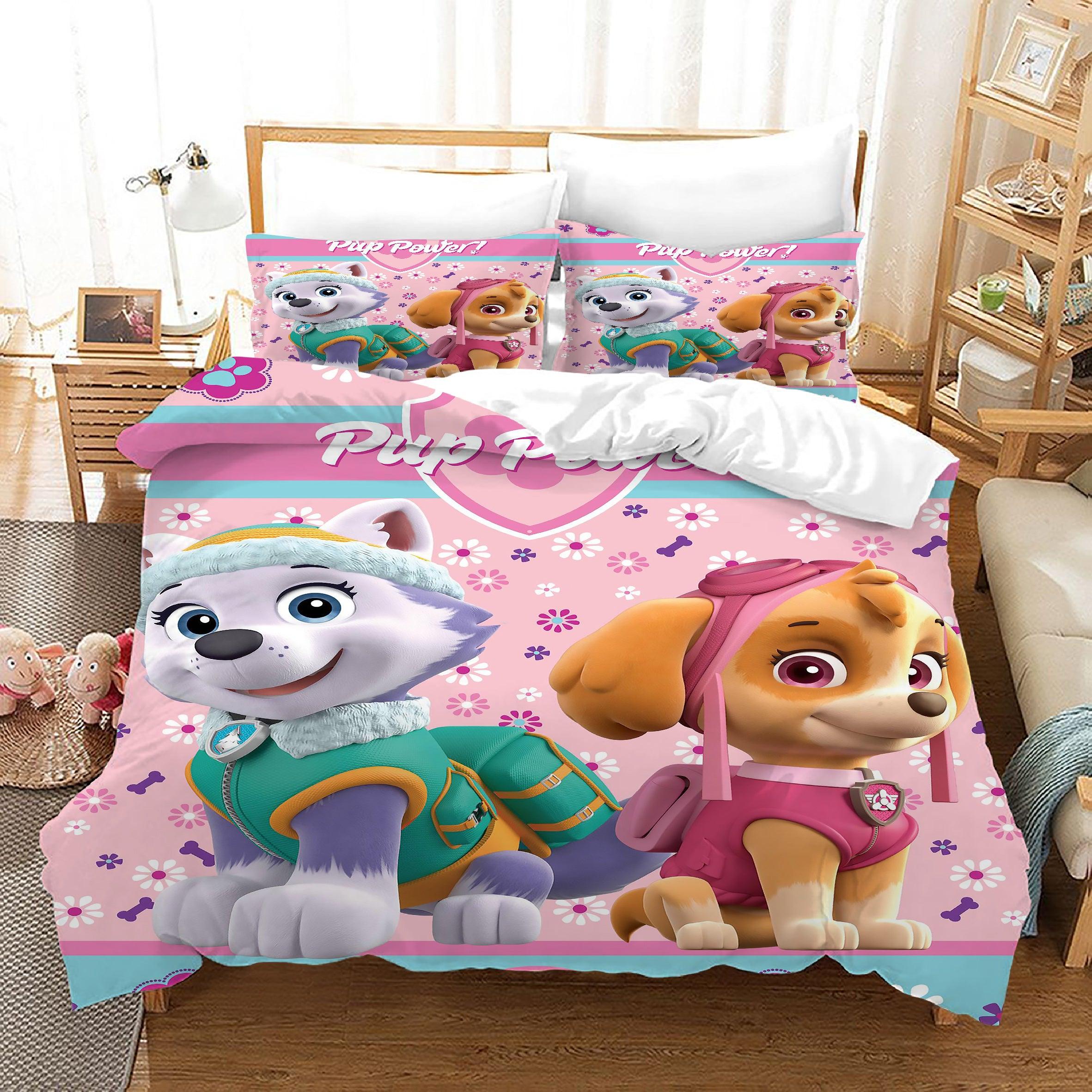 PAW Patrol Marshall #41 Duvet Cover Quilt Cover Pillowcase Bedding Set Home Decor