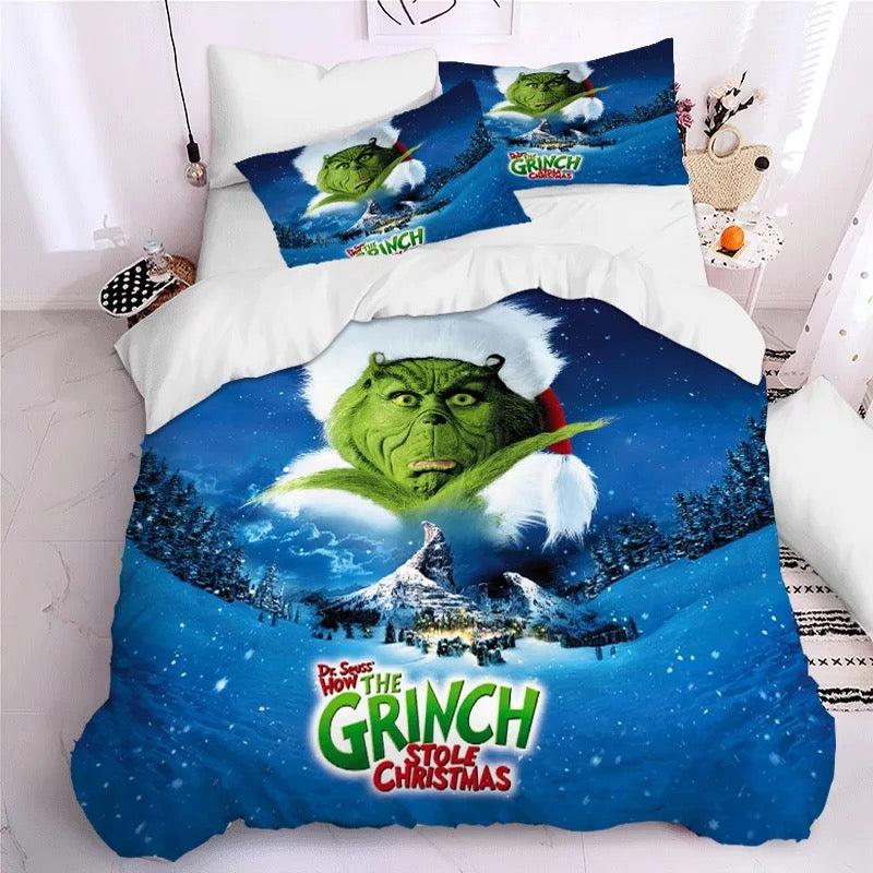How the Grinch Stole Christmas #11 Duvet Cover Quilt Cover Pillowcase Bedding Set Home Decor