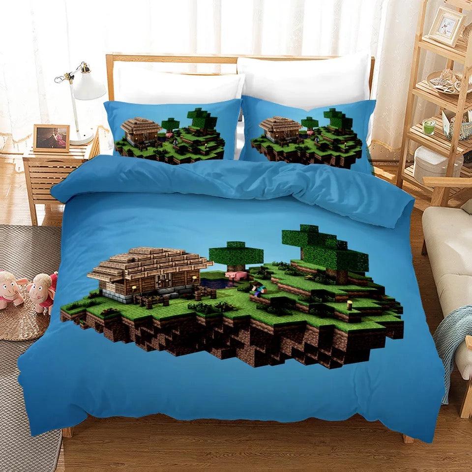 Minecraft #5 Duvet Cover Quilt Cover Pillowcase Bedding Set Home Bedroom Decor