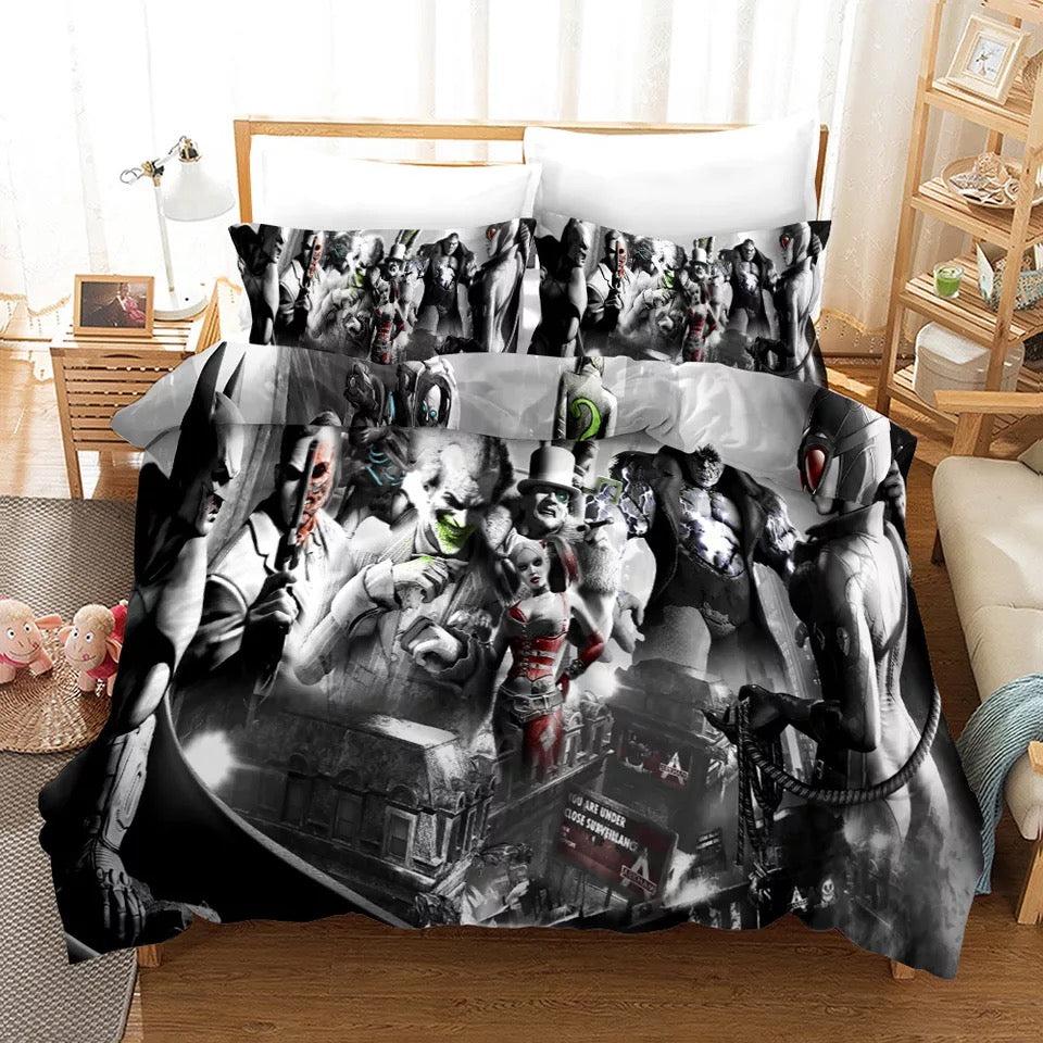 Batman #4 Duvet Cover Quilt Cover Pillowcase Bedding Set Home Bedroom Decor