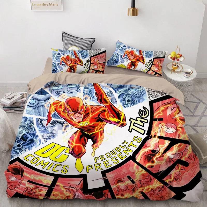The Flash Barry Allen #12 Duvet Cover Quilt Cover Pillowcase Bedding Set Home Decor