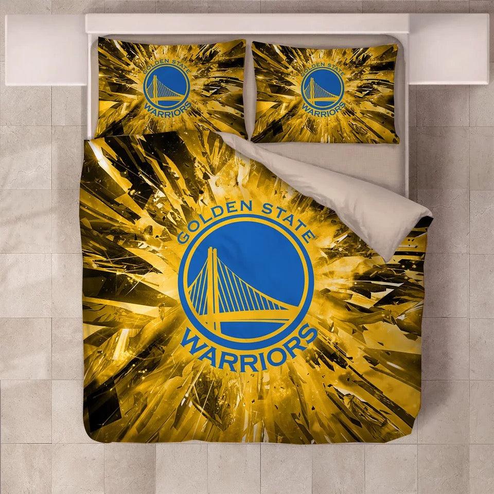 Basketball Golden State Warriors Basketball #17 Duvet Cover Quilt Cover Pillowcase Bedding Set Home Bedroom Decor