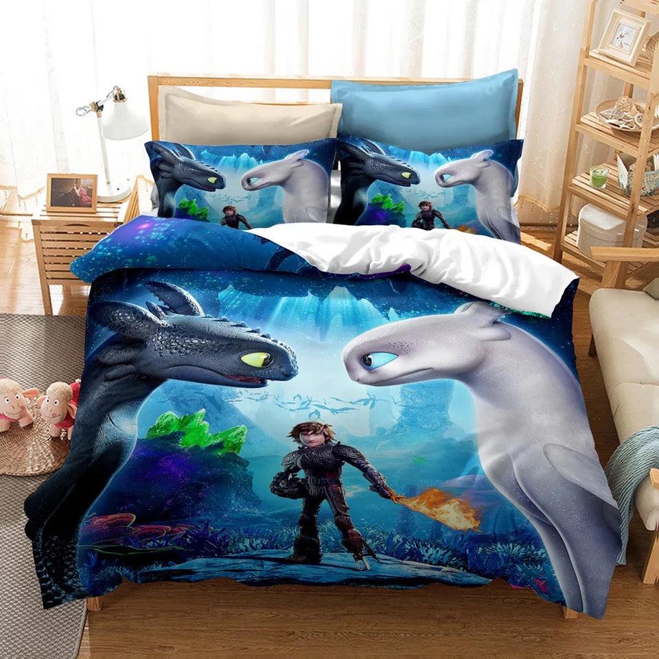 How to Train Your Dragon Hiccup #15 Duvet Cover Quilt Cover Pillowcase Bedding Set