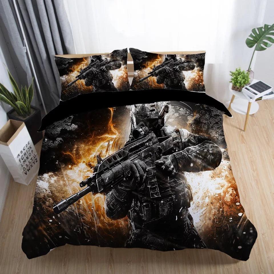 Call of Duty #26 Duvet Cover Quilt Cover Pillowcase Bedding Set Home Decor