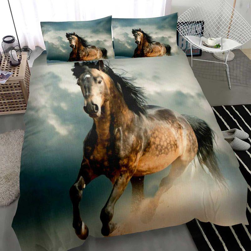 Fine Horse Bedding Set Cute Animal Lover Horse Make Me Happy