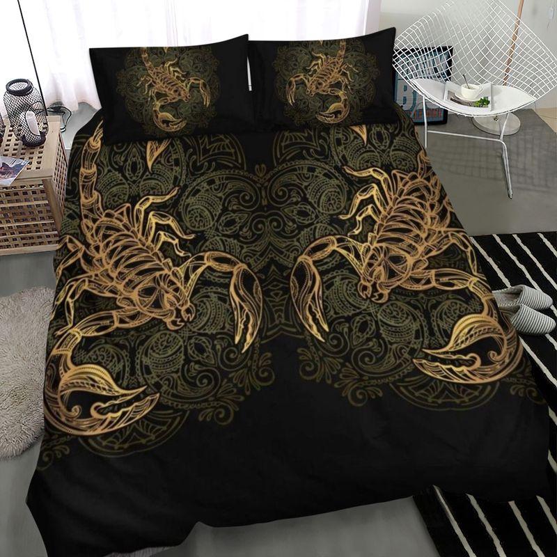 Scorpio Zodiac Bedding Duvet Cover Scorpions Lover Gift Home Decor