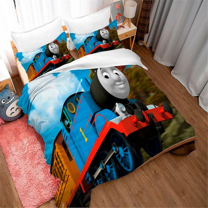 Thomas the Tank Engine & Friends #1 Duvet Cover Quilt Cover Pillowcase Bedding Set Home Decor