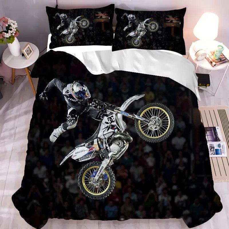 Motocross Mountain bike #6 Duvet Cover Quilt Cover Pillowcase Bedding Set Home Decor