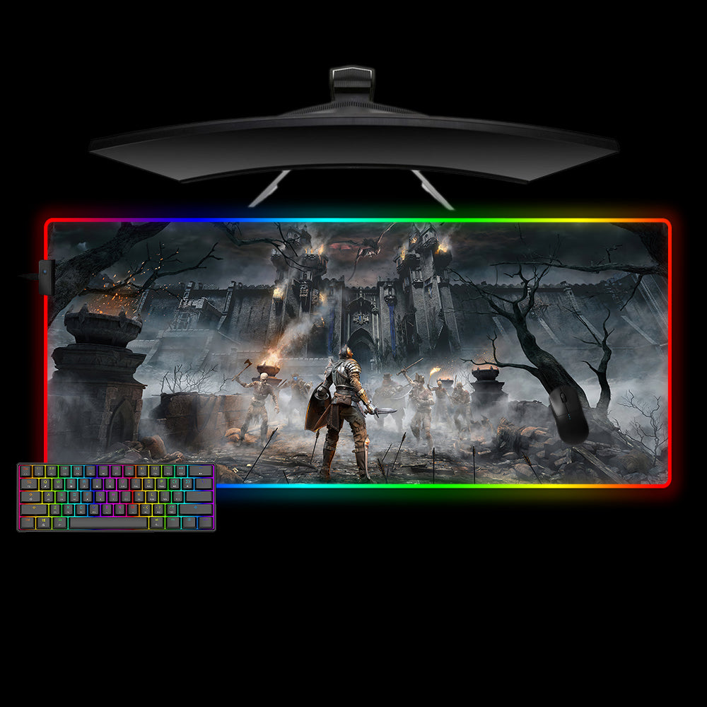 Allleftout Bolatarian Palace Design M-Xxl Size Rgb Gaming Mouse Pad, Computer Desk Mat