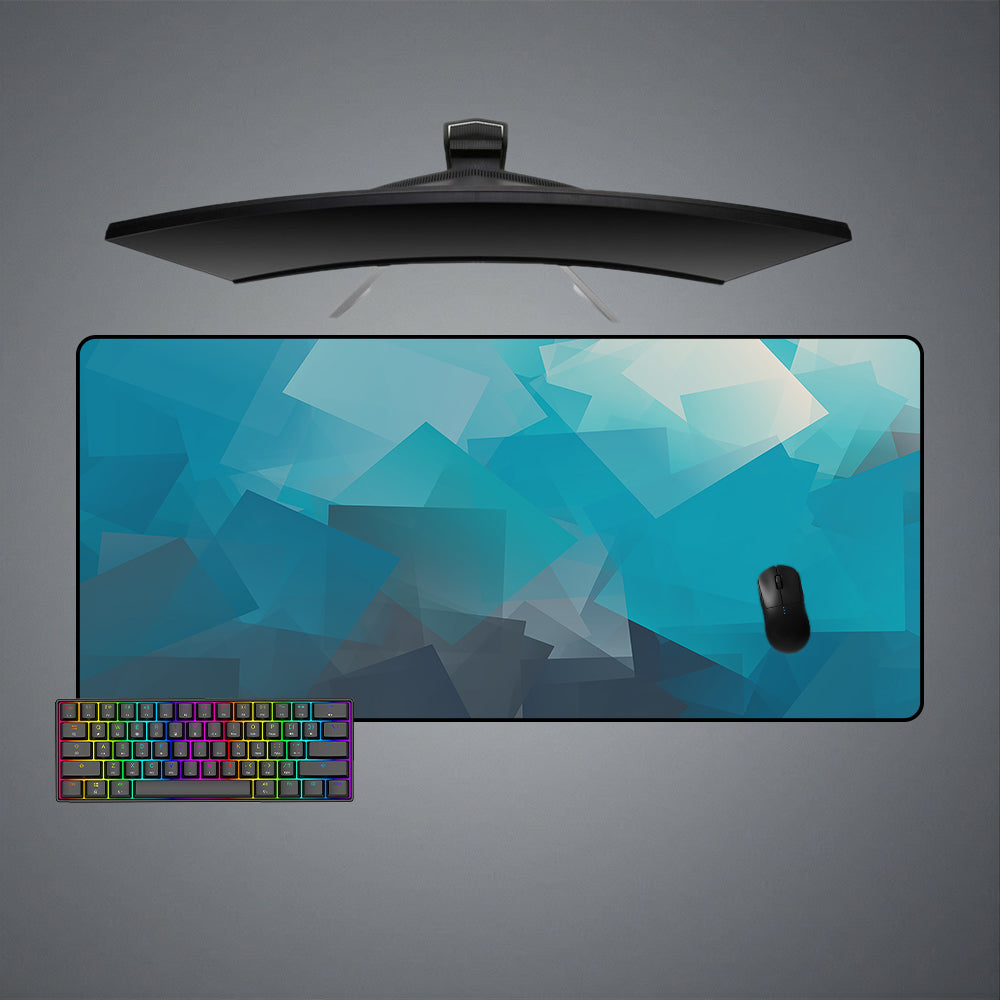 Allleftout Rectangle Shapes Design M-Xxl Size Gaming Mouse Pad, Computer Desk Mat