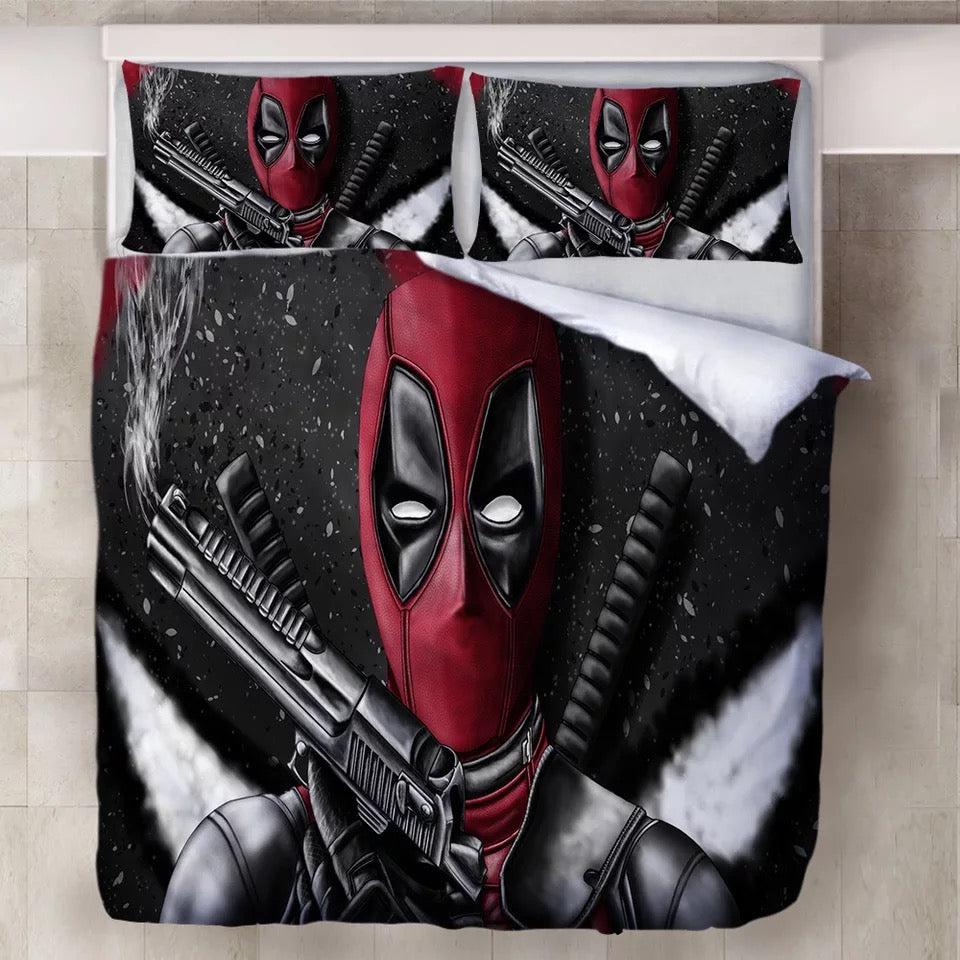 Deadpool X-Men #4 Duvet Cover Quilt Cover Pillowcase Bedding Set Home Decor