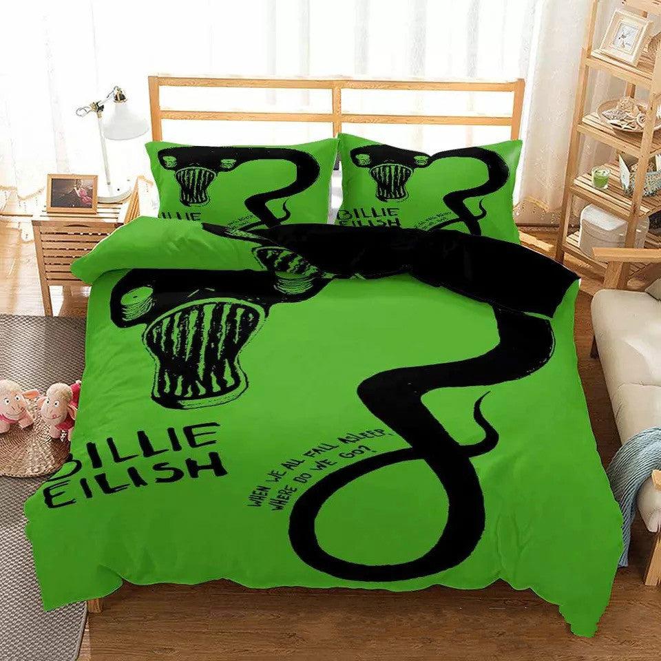 Billie Eilish Bellyache #20 Duvet Cover Quilt Cover Pillowcase Bedding Set Home Decor