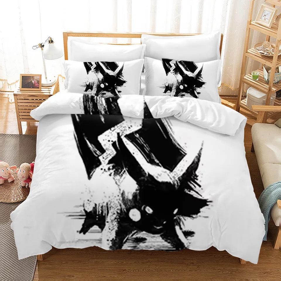 Pokemon Pikachu #1 Duvet Cover Quilt Cover Pillowcase Bedding Set Home Bedroom Decor