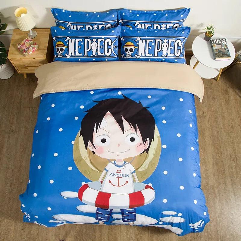 One Piece Monkey D Luffy #15 Duvet Cover Quilt Cover Pillowcase Bedding Set