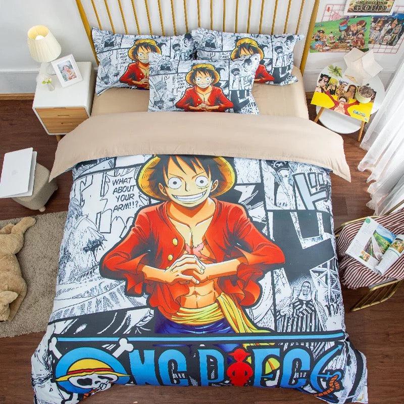 One Piece Monkey D Luffy #22 Duvet Cover Quilt Cover Pillowcase Bedding Set