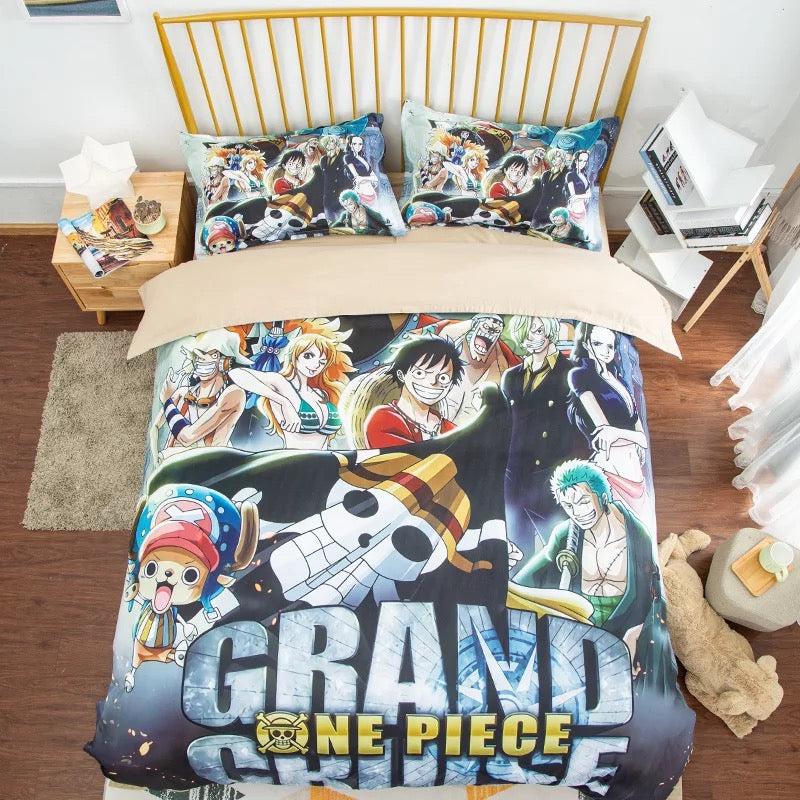One Piece Monkey D Luffy #19 Duvet Cover Quilt Cover Pillowcase Bedding Set