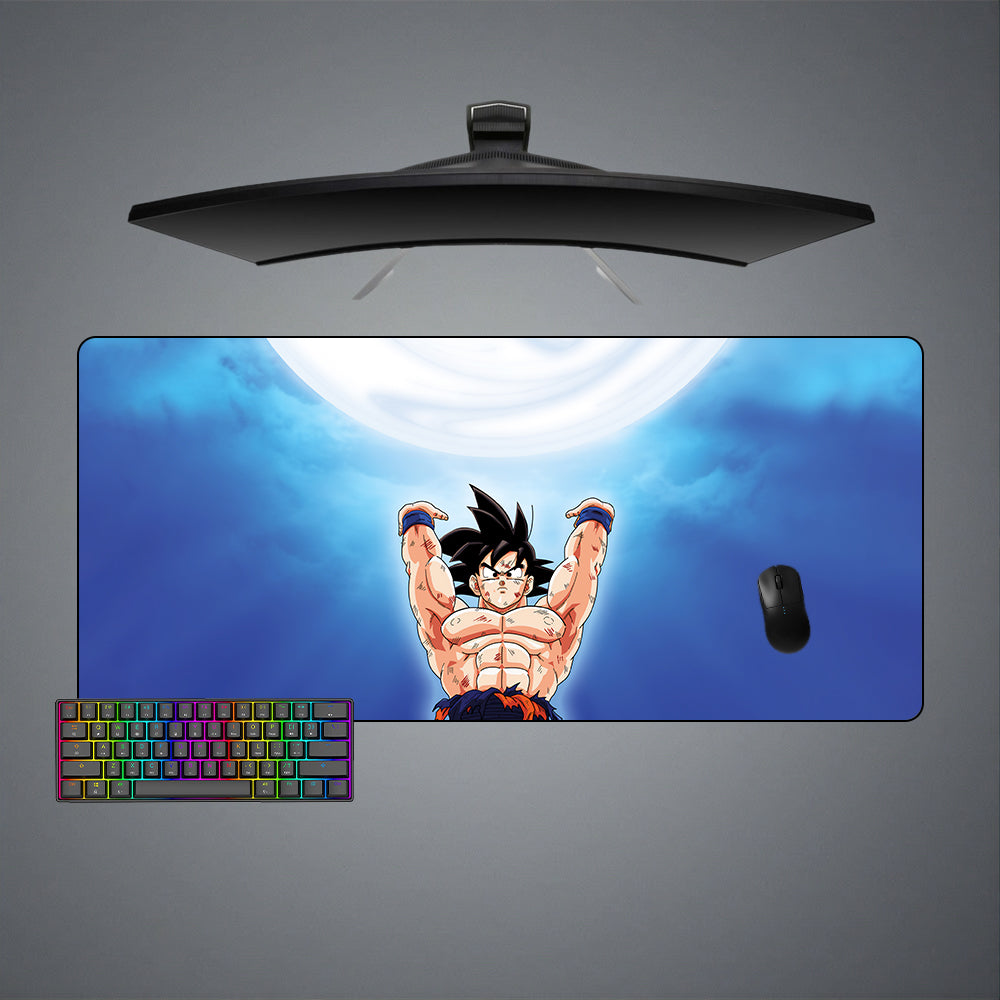 Allleftout Goku Spirit Bomb Design M-Xxl Size Gaming Mouse Pad, Computer Desk Mat