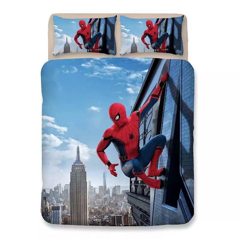 Spider Man Far From Home Peter Parker #5 Duvet Cover Quilt Cover Pillowcase Bedding Set