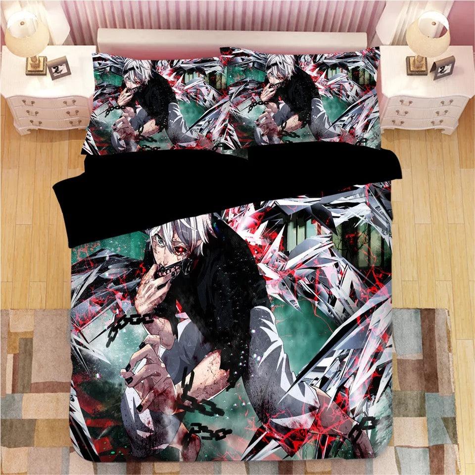 Tokyo Ghoul Kaneki Ken #2 Duvet Cover Quilt Cover Pillowcase Bedding Set