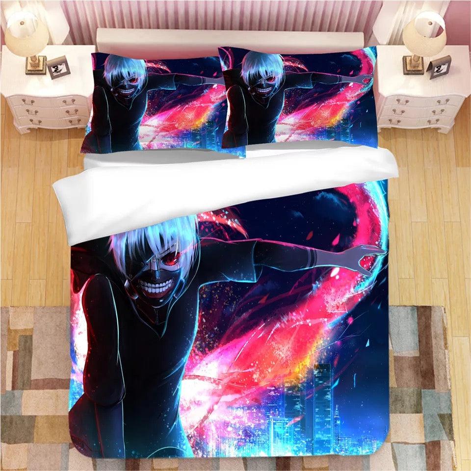 Tokyo Ghoul Kaneki Ken #6 Duvet Cover Quilt Cover Pillowcase Bedding Set
