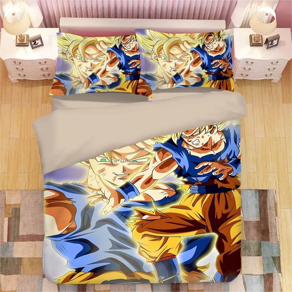 Dragon Ball Z Son Goku #7 Duvet Cover Quilt Cover Pillowcase Bedding Set