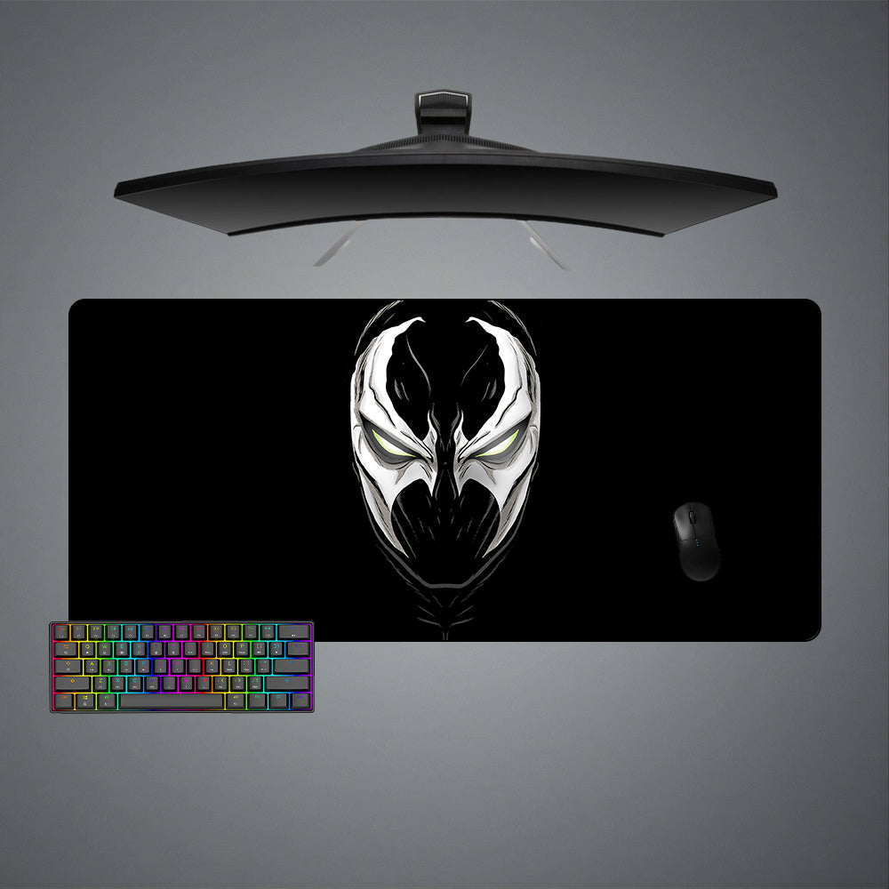 Allleftout Spawn Face Design M-Xxl Size Gaming Mouse Pad, Computer Desk Mat