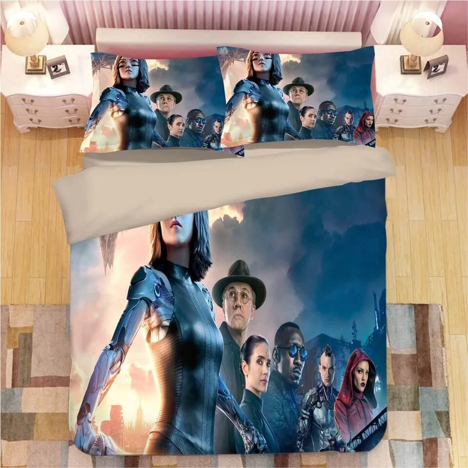 Alita Battle Angel #4 Duvet Cover Quilt Cover Pillowcase Bedding Set