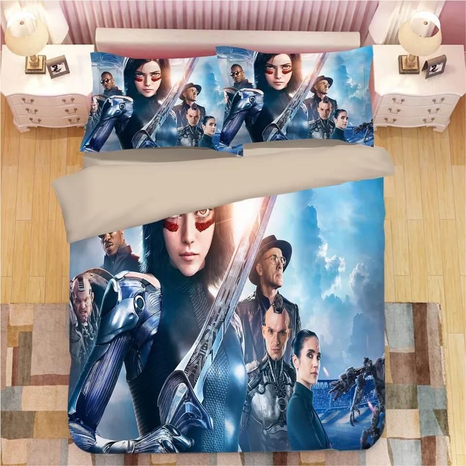 Alita Battle Angel #3 Duvet Cover Quilt Cover Pillowcase Bedding Set