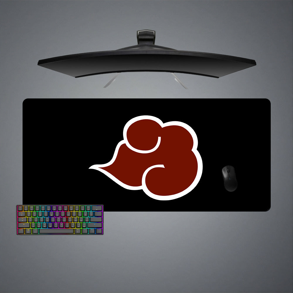 Allleftout Naruto Akatsuki Design M-Xxl Size Gaming Mouse Pad, Computer Desk Mat