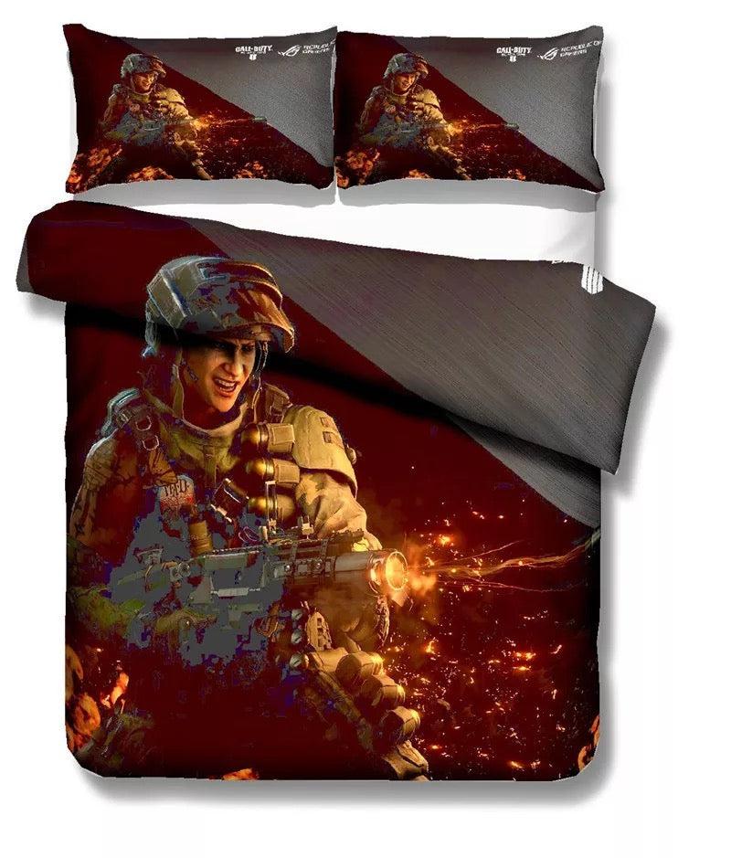 Call Of Duty #4 Duvet Cover Pillowcase Cover Bedding Set
