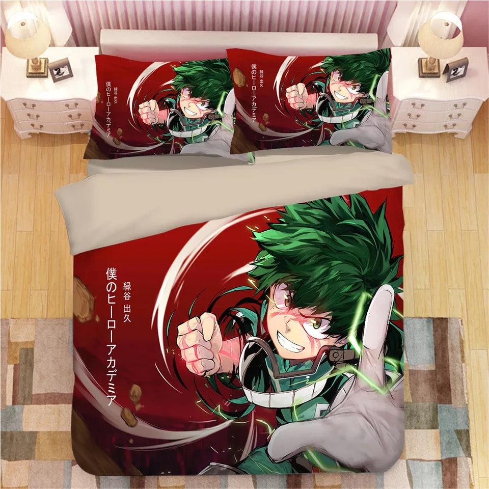 My Hero Academia Deku Midoriya Izuku #9 Duvet Cover Quilt Cover Pillowcase Bedding Set