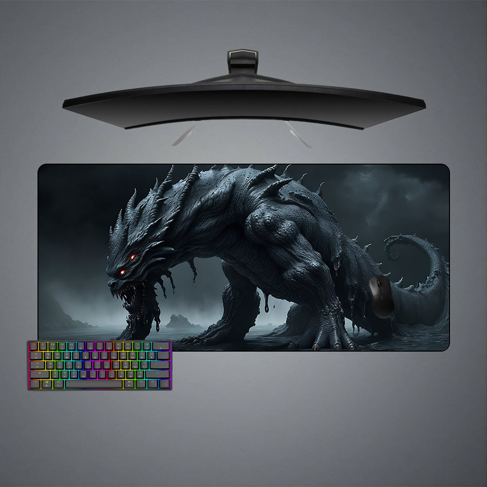 Allleftout Mud Monster Design M-Xxl Size Gaming Mouse Pad, Computer Desk Mat