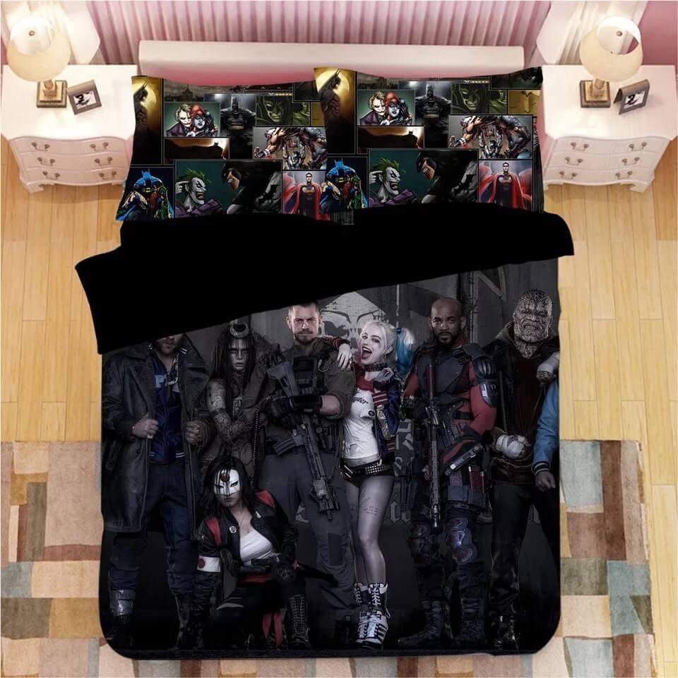 Dc Harley Quinn #8 Duvet Cover Quilt Cover Pillowcase Bedding Set Bed