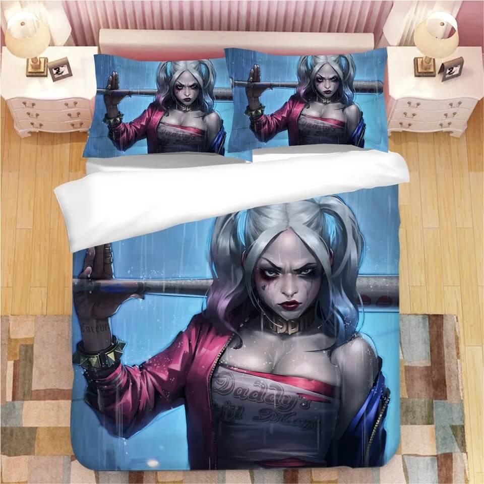 DC Harley Quinn#2 Duvet Cover Quilt Cover Pillowcase Bedding Set