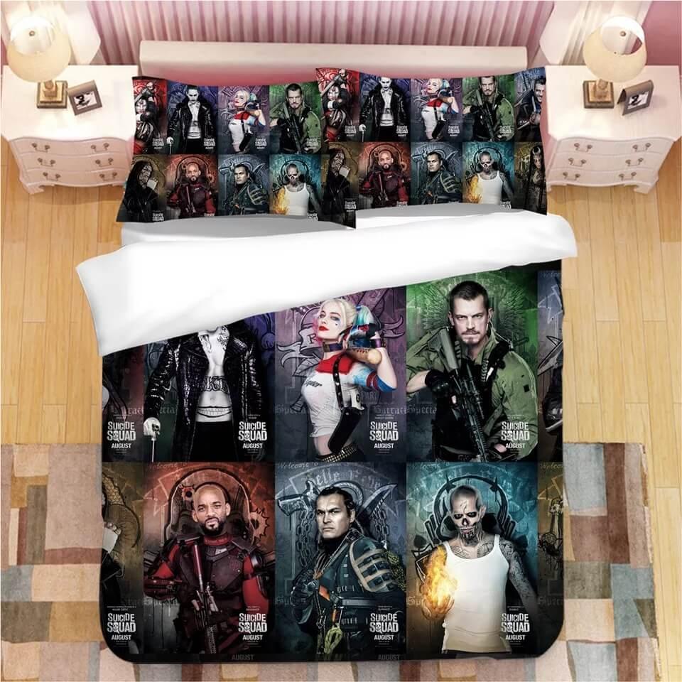 Dc Harley Quinn #10 Duvet Cover Quilt Cover Pillowcase Bedding Set Bed