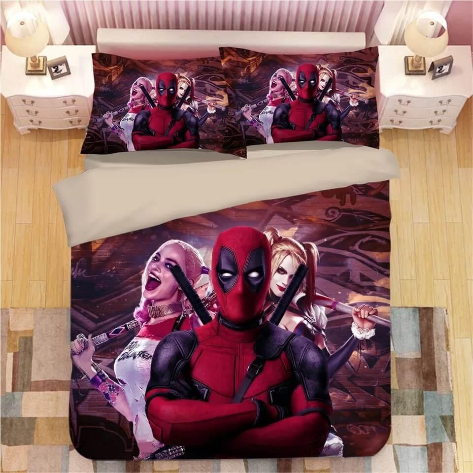 Dc Harley Quinn #6 Duvet Cover Quilt Cover Pillowcase Bedding Set Bed