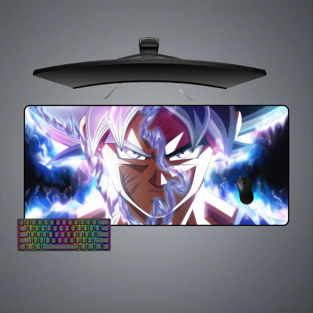 Allleftout Goku Ultra Instinct Design M-Xxl Size Gaming Mouse Pad, Computer Desk Mat