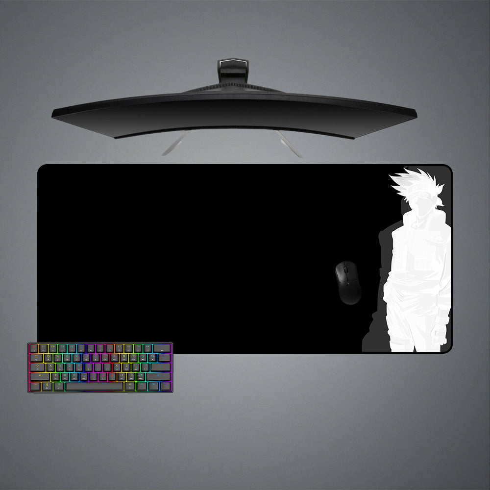 Allleftout Kakashi Silhouette Design M-Xxl Size Gaming Mouse Pad, Computer Desk Mat