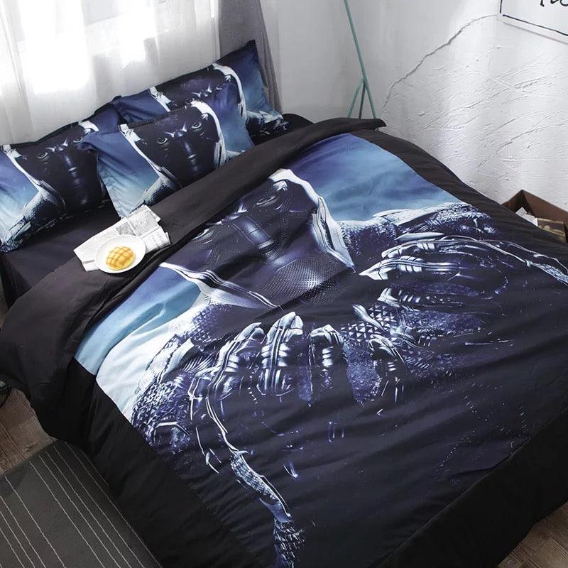 Black Panther  #5 Duvet Cover Quilt Cover Pillowcase Bedding Set Bed