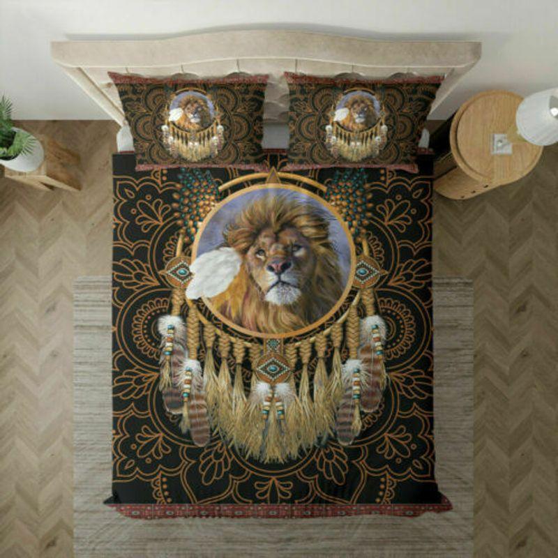 Beautiful Lion King Native Home Decor Mandala Flower Native Gift