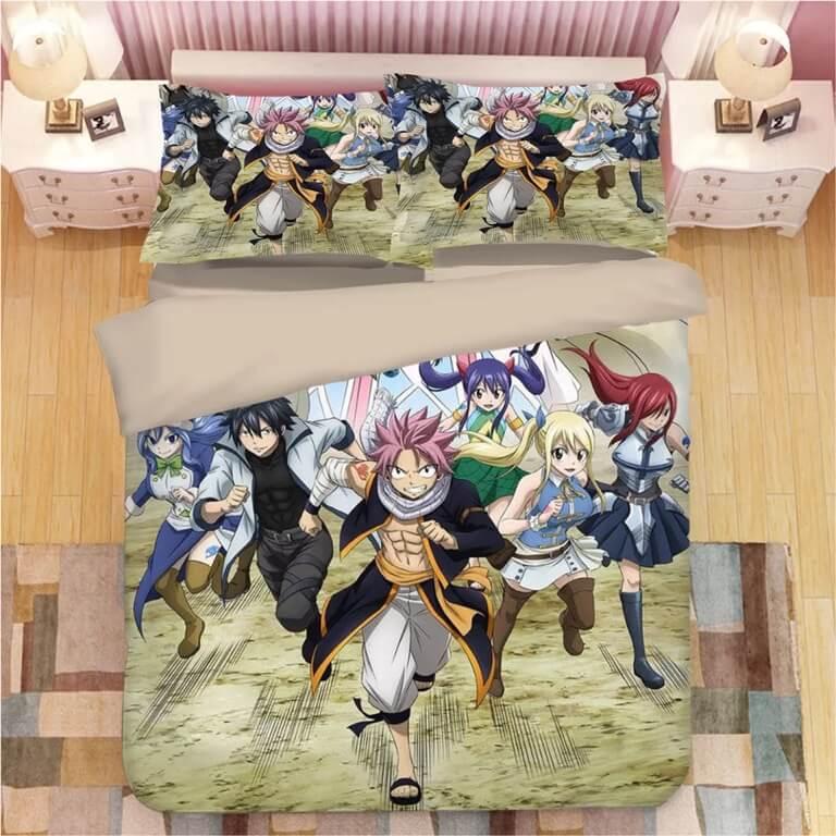 Fairy Tail  #9 Duvet Cover Quilt Cover Pillowcase Bedding Set Bed