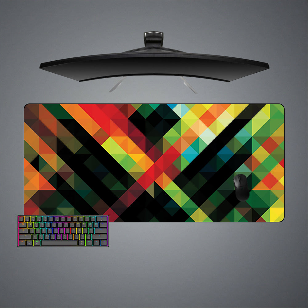 Allleftout Mozaik Design Gaming Mouse Pad, Computer Desk Mat