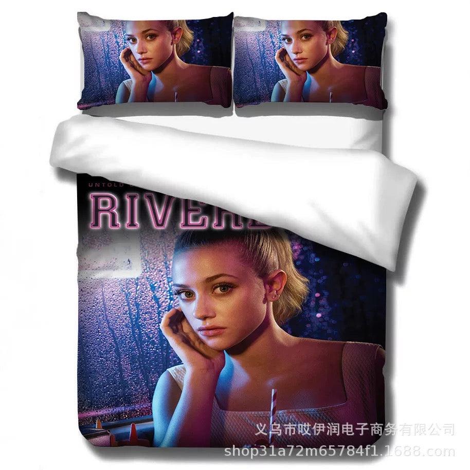 Riverdale South Side Serpents  #8 Duvet Cover Quilt Cover Pillowcase Bedding Set Bed